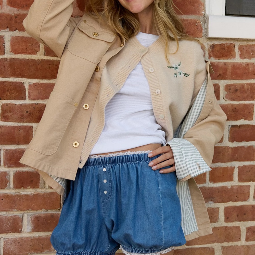 OFFLINE by Aerie Chore Jacket in Koko Brown
